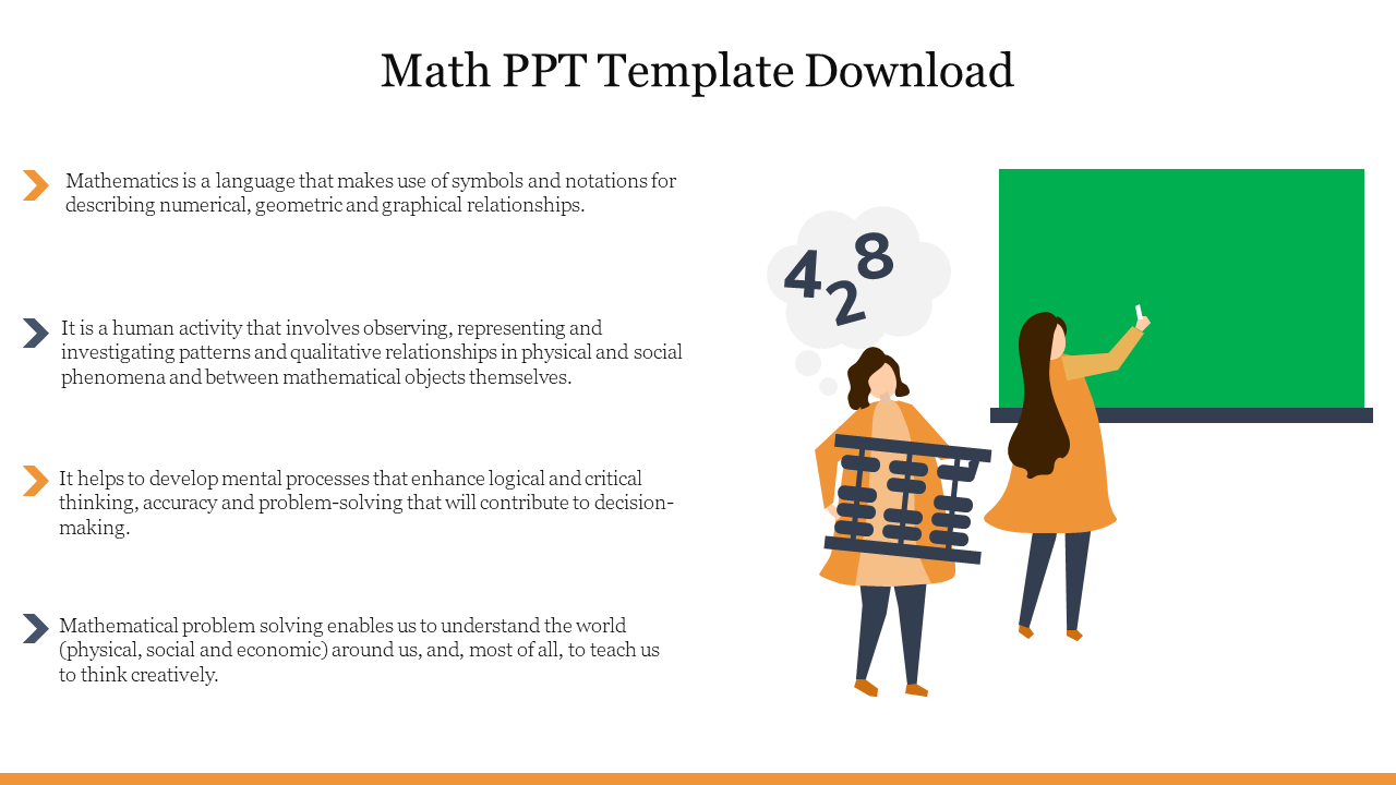 Math PPT Template Free Download